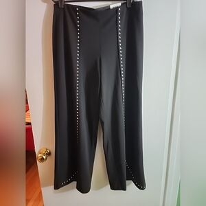 INC INTERNATIONAL CONCEPTS AUTUMN WIDE LEG CROPPED PANTS